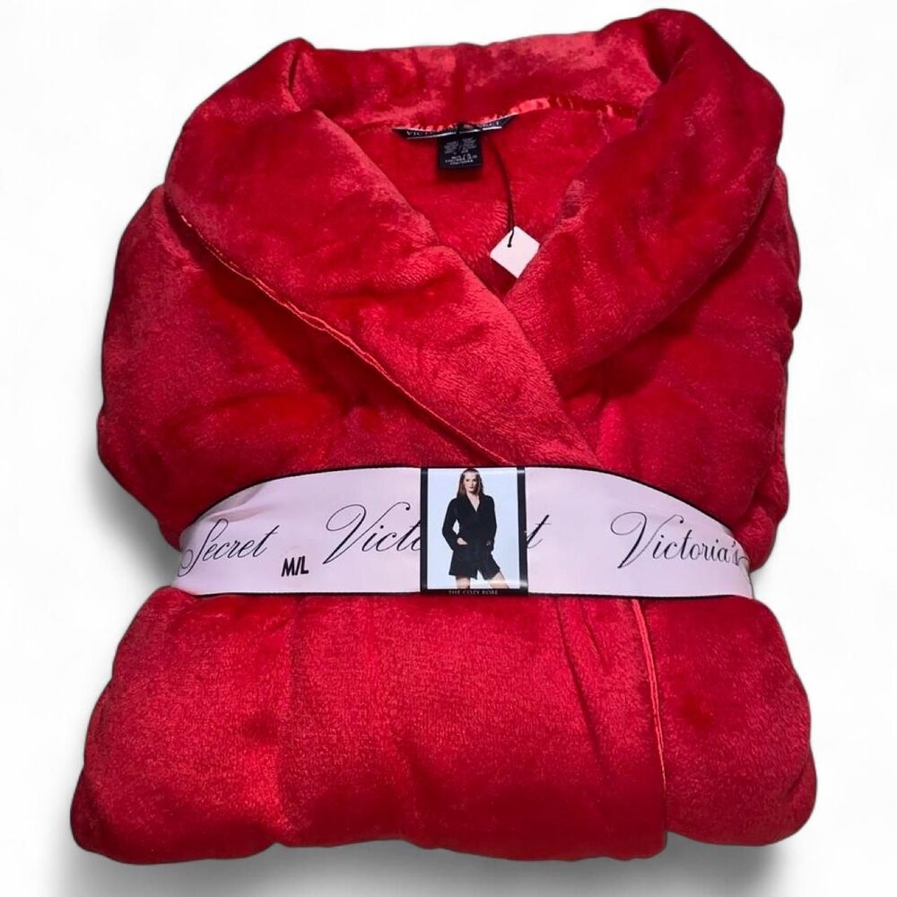 Victoria-s-secret Women's Red Robe